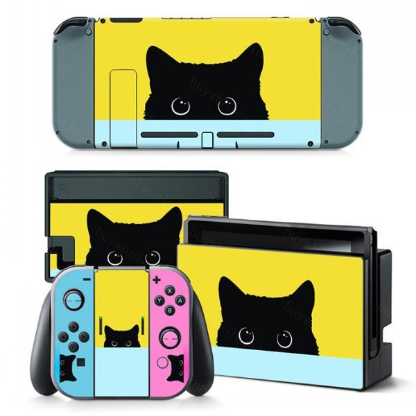 eXtremeRate Full Set Faceplate Skin Decal Stickers for Nintendo Switch nice full body colorful sticker for switch console new hot