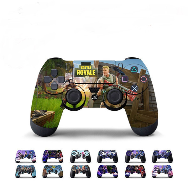 For Fortress Night Sticker For Sony PlayStation4 Game Controller PS4 Skin Stickers PS4 Controller Sticker Cover Shell Accessories