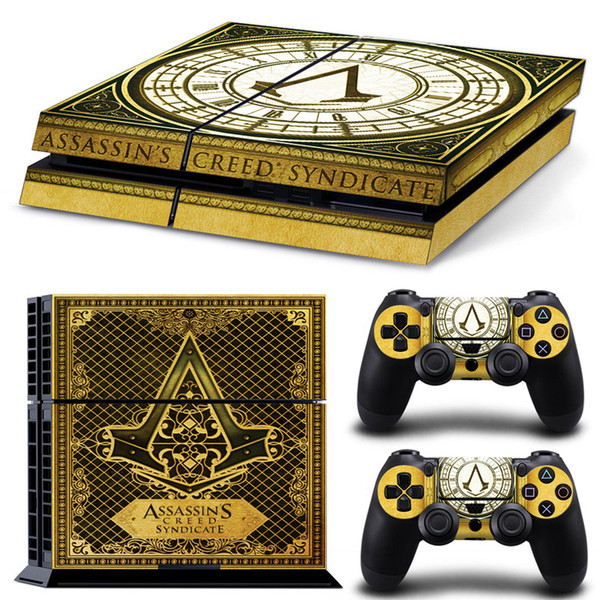 Hot selling anime Vinyl Skins For Sony Playstaion 4 PS4 console +2 Controller Protective sticker 10pcs/lot can be mixed