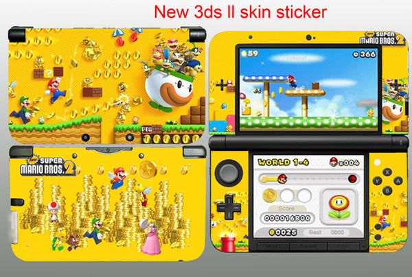 New 3dsll Film Stickers New Third Version of The 3dsll Body with The Handle of The Game Machine Film Colorful Personality Sticker