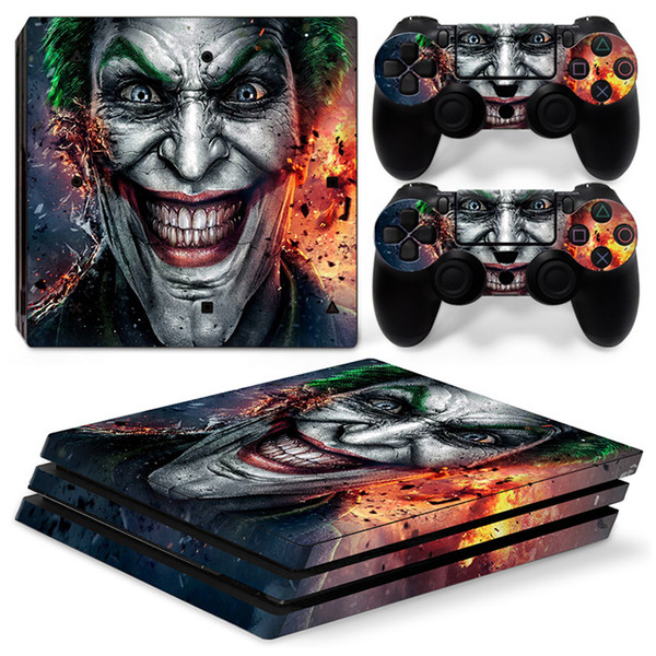 PS4 PRO sticker Joker Skin Decal for ps4 pro Console Controllers