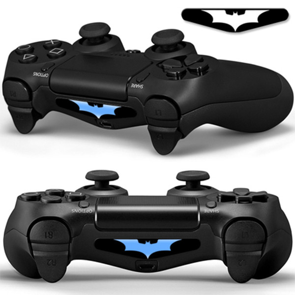 PS4 Led Lightbar Light Bar Vinyl Decal Skin Sticker for Playstation4 Controller Qty 2 - Batman