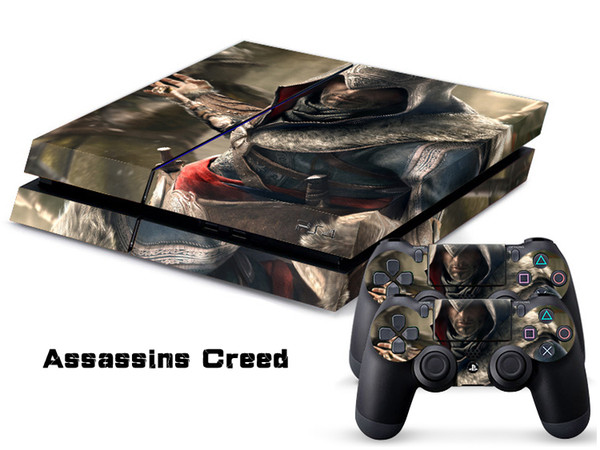 Assassins Creed LOGO DECAL SKIN PROTECTIVE STICKER for PS4 CONSOLE CONTROLLER