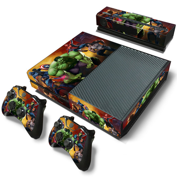 Fanstore Skin Sticker Vinyl Decal Great Gift for Xbox One Console and 2 Remote Controller Cool Design