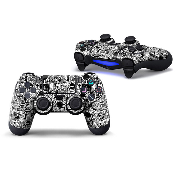 Fanstore Skin Sticker Vinyl Decal for Playstation 4 Remote Controller Cool Design (1 piece)