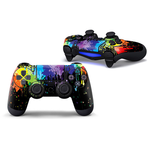 Fanstore Skin Sticker Print Cover for Sony Playstation PS4 Remote Controller Cool Design (1 piece)