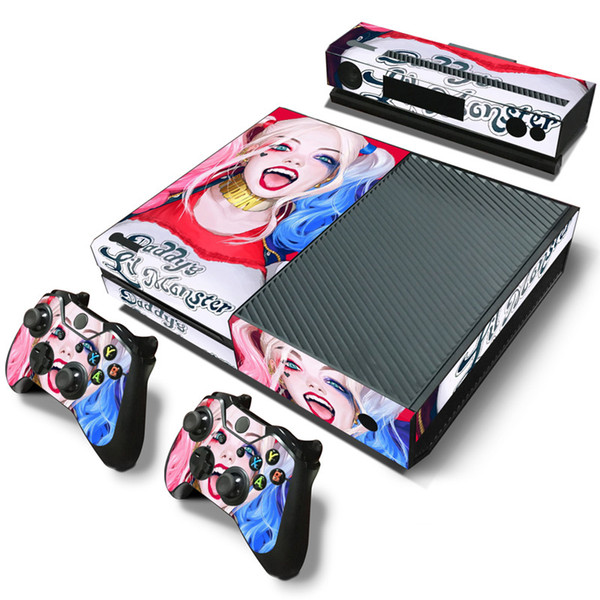 Fanstore Skin Sticker Vinyl Decal Designs for Xbox One Console and 2 Remote Controller