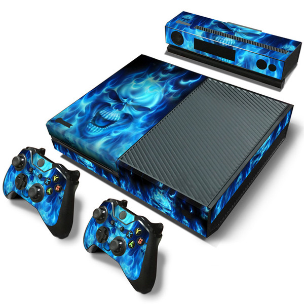 Fanstore Skin Sticker Vinyl Decal Protective Wrap for Xbox One Console and 2 Remote Controller