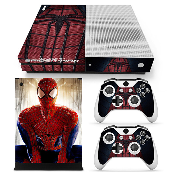 Fanstore Skin Sticker Wrap Cover for Xbox One S Console and 2 Remote Controller Hot Sale Design