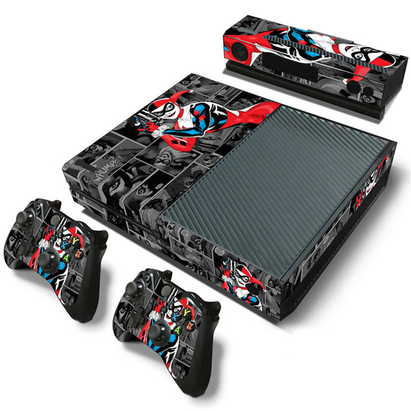 Fanstore Skin Sticker Vinyl Decal Designs for Xbox One Console and 2 Remote Controller Popular Design