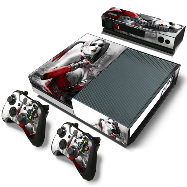 Fanstore Skin Sticker Vinyl Decal Designs for Xbox One Console and 2 Remote Controller New Design