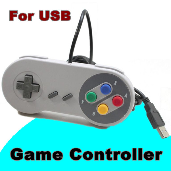 Classic USB Controller PC Controllers Gamepad Joypad Joystick Replacement For Super MINI SFC SNES NES Tablet PC Windows E-JYP