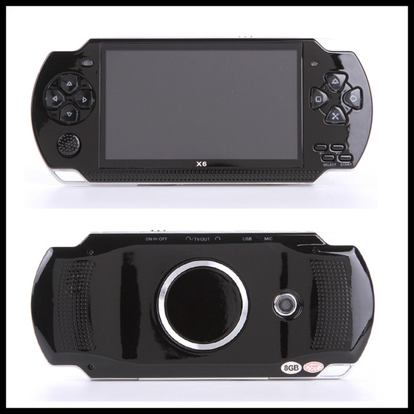 4.3 Inch Screen MP4 Player Game Console 8G Memory LCD Screen Portable Video Game Player