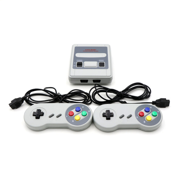 Retro TV Video Game Console Handheld Game Player 620 Games For NES Classic Games Children's SFC Game Console Dual Gamepad Coolbabygames