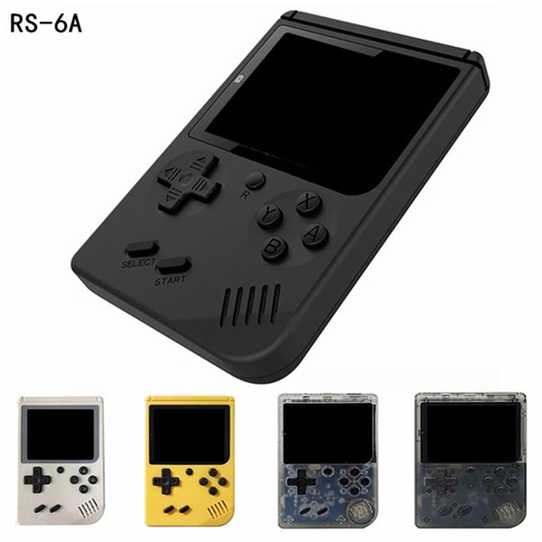 CoolBaby RS-6A Retro Portable Mini Handheld Game Console 168 Games 8 Bit 3.0 Inch Color LCD Free DHL