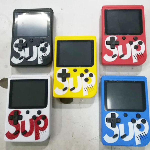 SUP Mini Handheld Game Console Retro Portable Video Game Console Can Store 400 Games 8 Bit 3.0 Inch Colorful LCD Coolbabygames Design