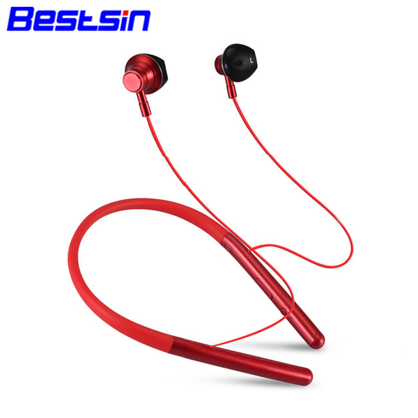 Bestsin M20 sport headset, high fidelity stereo bass noise reduction headset with microphone, suitable for millet iPhone Samsung headset