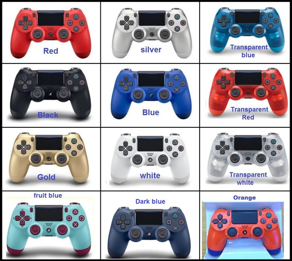 NEW PS4 Wireless Bluetooth Game controller with light SLIM for PS4 Controller Dual Double Shock Joystick Gamepads for PlayStati