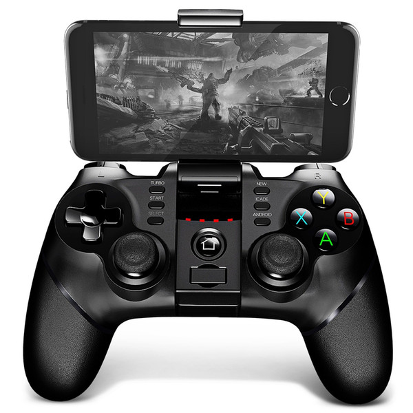 iPega 9077 Bluetooth Gamepad with Bracket 2.4G Wireless Receiver USB Charge Compatible with Android IOS PC