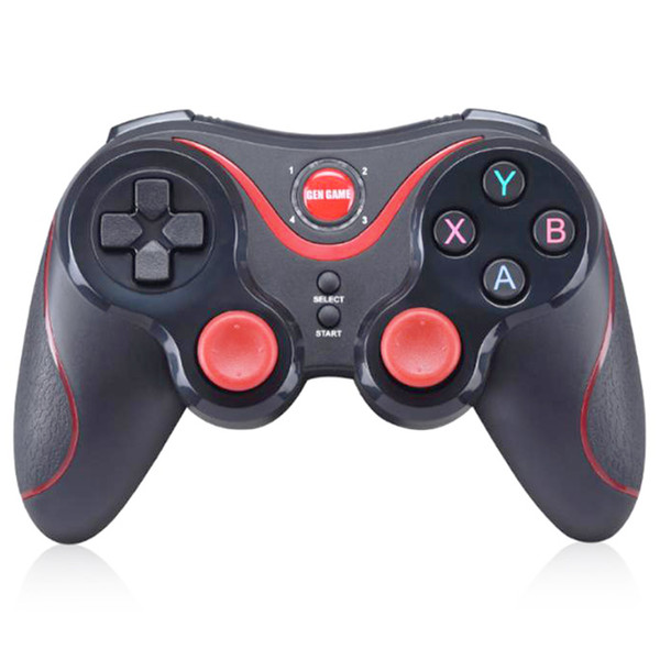 GEN GAME S5 Wireless Bluetooth Gamepad Remote Control Joystick PC Game Controller for Smartphone/Tablet with Holder Receiver