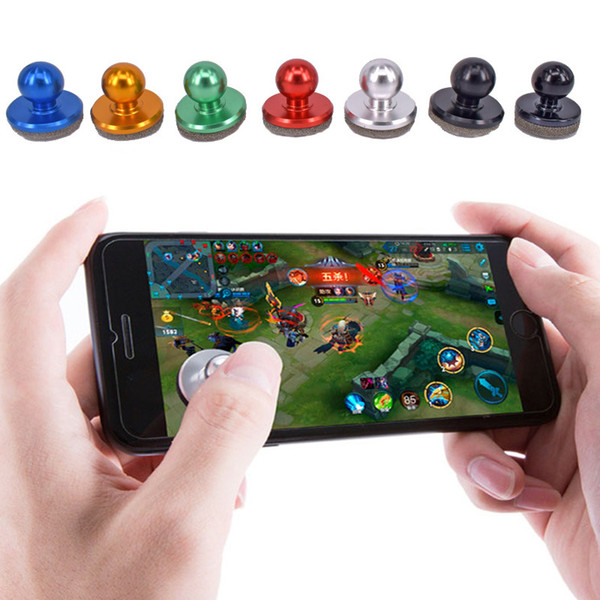 Mini Tactile Game Controller Mini joystick for iPhone, iPad touch, or Android device cellphone roker sucker DHL OTH455