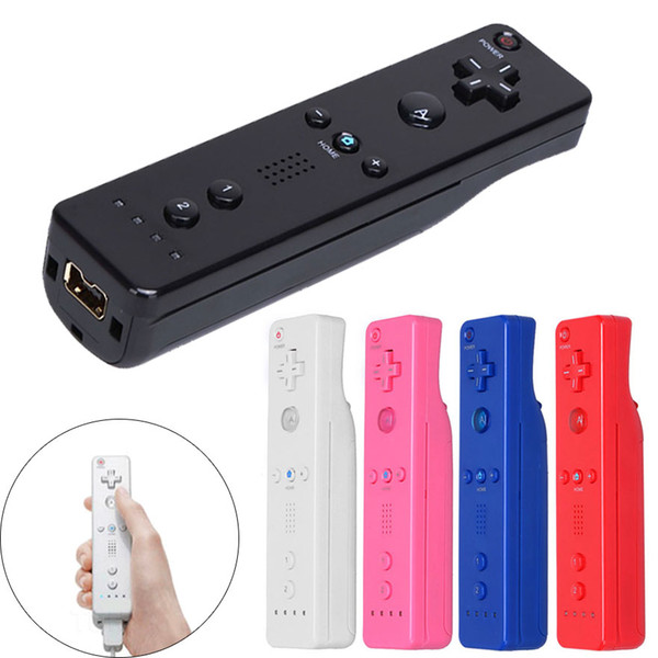 Multicolor Wireless Gamepad for Wii Remote Controller Joystick Game Pad For Wii Game Remote Control with Silicone Case