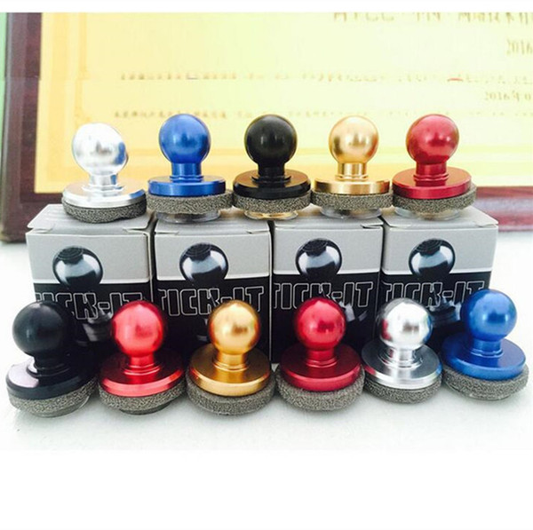 Mini Tactile Game Handle Controller Mini Metal Alloy hydraulic Joystick Games Control for All Cell phone iPad touch device roker sucker Best