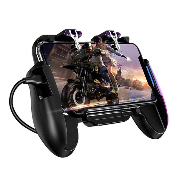 Mobile Gaming GamePad Cooler Cooling Fan Fire PUBG Mobile Game Controller Gamepad Joystick Pking Free Shipping