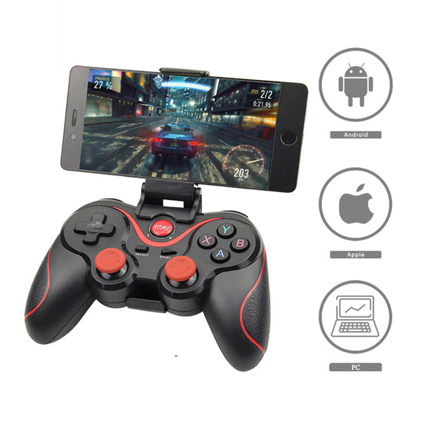 Wireless Joystick Gamepad Game Controller bluetooth BT3.0 Joystick For Mobile Phone Tablet TV Box Holder with clip