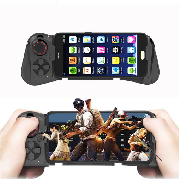 058 Wireless Bluetooth Gamepad Game Controller For iPhone 7 Android Phone TV Tablet Gaming Gamepads