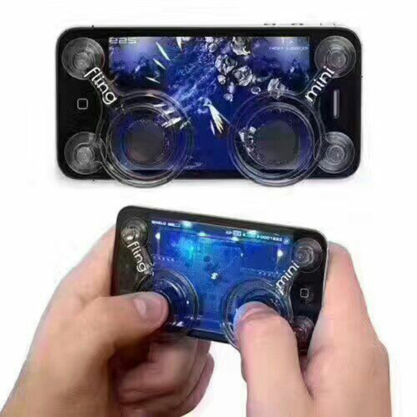 Mobile Joystick Game Dual-stick Control Analog Joysticks Game Tool Mobile For Smartphone Gaming Pad Touch With Retail Package