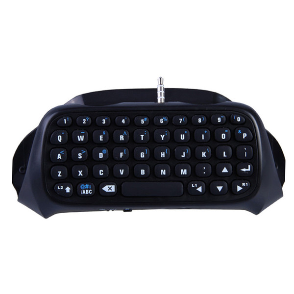 Mini bluetooth wireless Message chatpad Keyboard for Sony Playstation 4 PS4 Controller