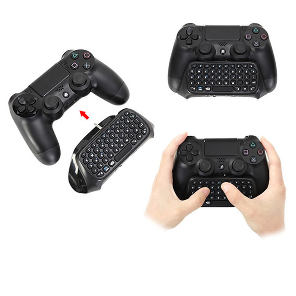 Hot PS4 Accessories Joystick PS4 Wireless Chatpad Play Station 4 Message Keyboard for SONY PlayStation 4/Slim/Pro Gaming Controller