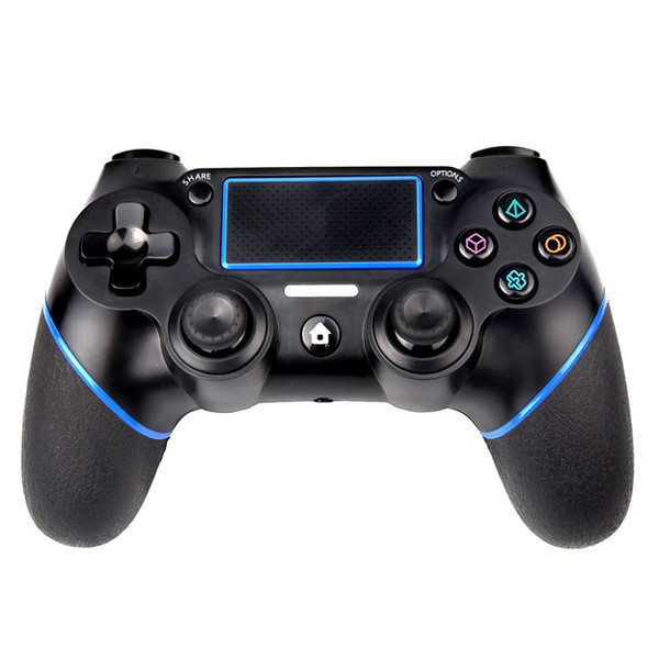 Bluetooth Wireless Contorller for PS4, Vibration Joystick, Support Wired control on PC, with Touch-pad Screen & Headphone Jack, free DHL