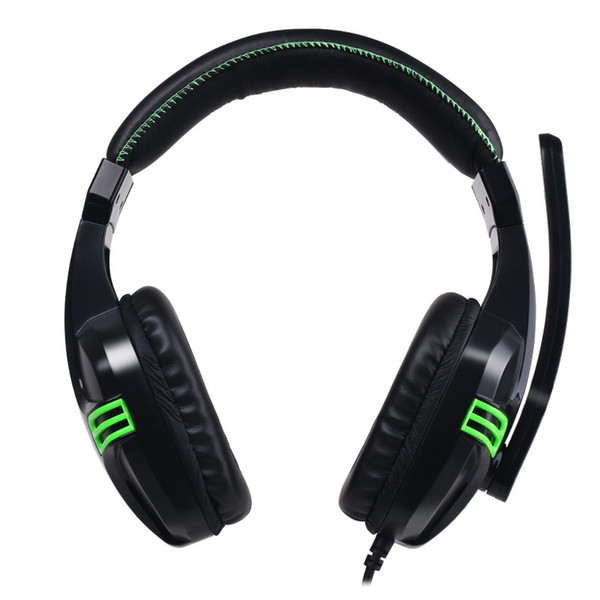 KX10 Gaming Headphone Stereo Noise Cancelling Headsets Studio Headband Microphone Earphones KX101 3.5mm Wired Earphone for Phone PC Computer