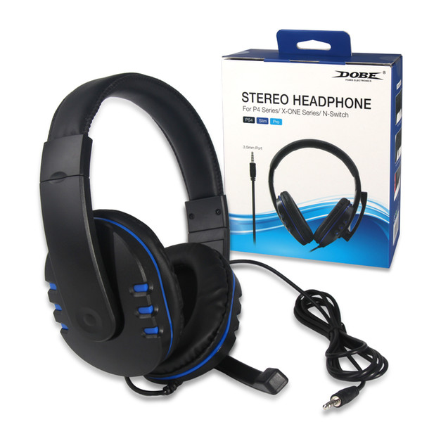 USB wired gaming headphones Noise Canceling Stereo Earphone for ps4/ps4 pro/slim /X-One series/N-switch with microphone