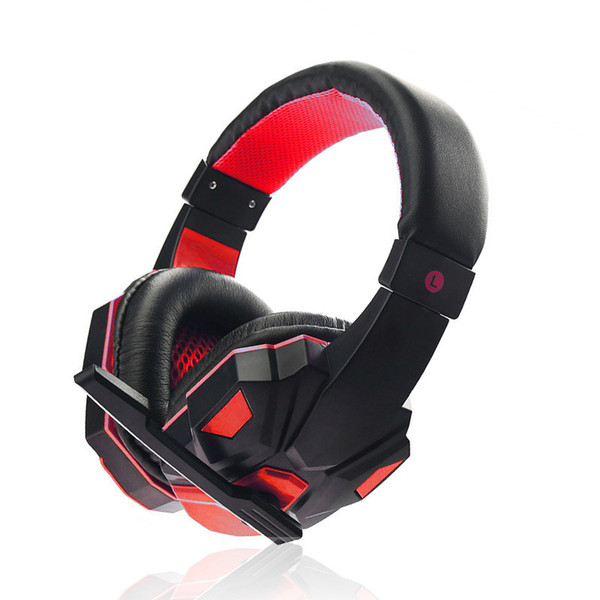 High quality HM-1329 Gaming Headset Hifi Computer Big Earphone PC Gamer Noise Canceling Headphones with Microphone Head Phone 3.5mm plug