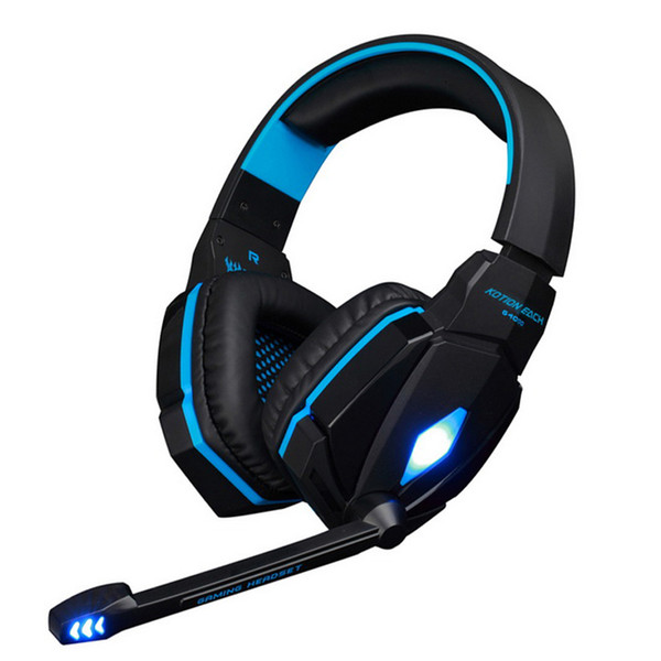 Gaming Headphones with Mic LED light KOTION EACH G4000 Stereo Headband Headsets Volume Control PC Game Deep Bass