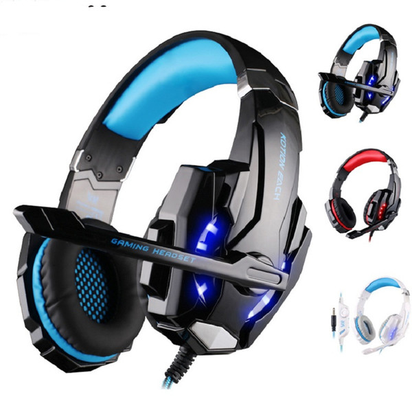 For PS4 Wired LED Gaming Headphone Headset Gamer 3.5mm Earphone Game Headphones With MIC For PC Computer Laptop Smart Phone PS4