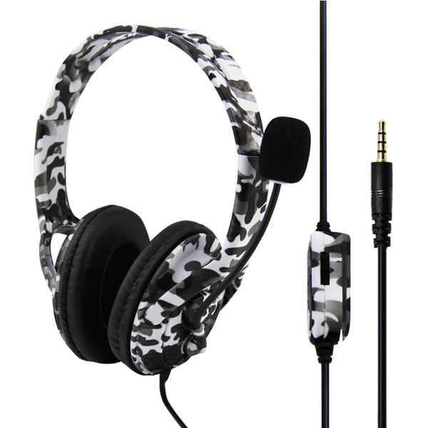 2019 Newest and Hot-selling gaming headset for PS4 / XBOX ONE /PC Camouflage PS4 Headset Bass Gaming Headphone Game Earphone Casque with Mic