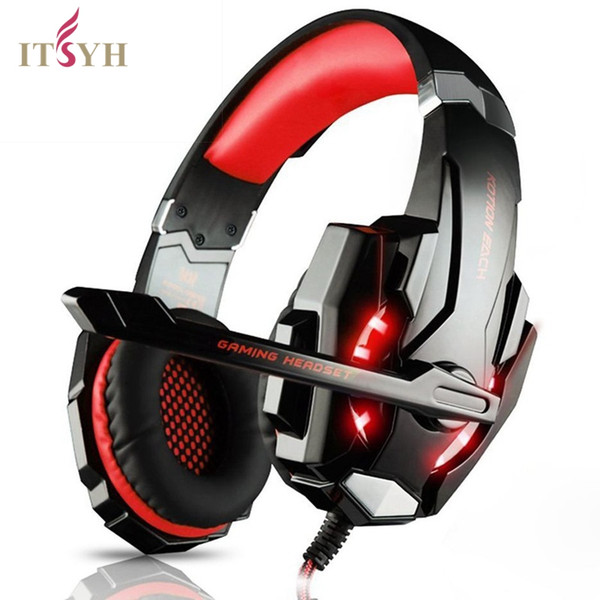 ITSYH G9000 Gaming Headset PS4 Earphone Gaming Headphone with Mic for PC laptop PlayStation 4 smartphone LF01-204