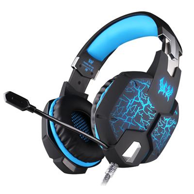 G1100 New Model Retail Price Function Blue Red ABS Material Vibration Function Gaming Headphone Games Headset with Mic