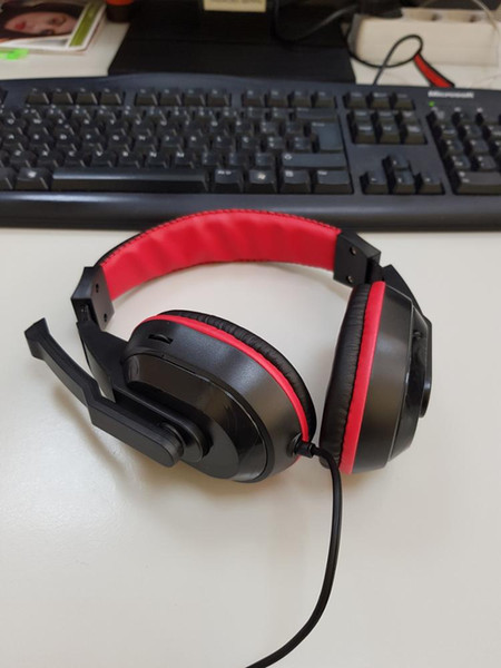 Nuevos auriculares para juegos ajustables de 3,5mm tipo estéreo con cancelación de ruido ordenador PC Gamers auriculares con micrófonos