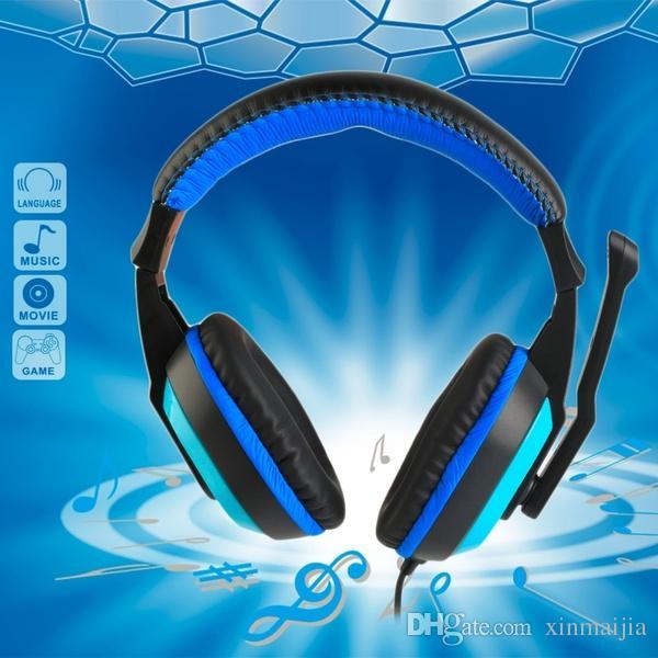 3.5mm Gaming Headphones Over-Ear Stereo Deep Bass Noise Canceling Game Headsets with Microphone for PC/Laptop/Tablet/Cell Phone PC Gamer