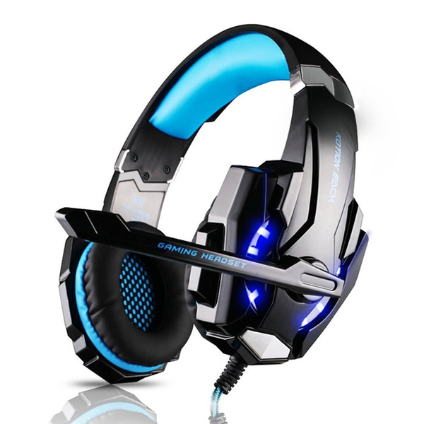 Gaming Headset PS4,3.5mm Heasdset Jack Over-Ear Headset,LED Light Wired PC Gaming Headphone with Mic