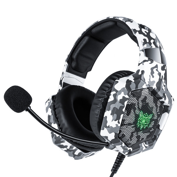 ONIKUMA K8 Professional Headset For Esports Camouflage PS4 Bass Gaming Headphones Game Earphones for PC New Xbox One Tablet by DHL