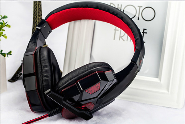 Gaming Headphone with LED Light Over-ear Headset Professional Gaming Headset with Mic Stereo Bass with Retail Box