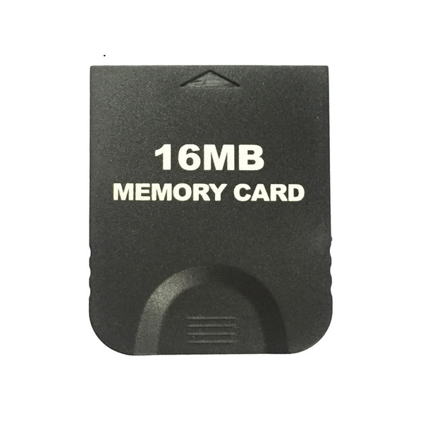 NGC 16MB Black game GC Memory Card for Gamecube & Wii Console System Storage High Speed DHL FEDEX EMS FREE SHIPPING