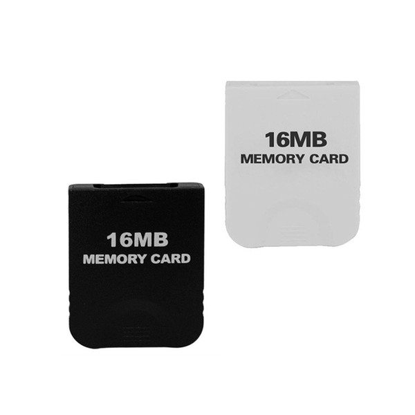 16MB Black White game GC Memory Card for NGC Gamecube & Wii Console System Storage High Speed FAST SHIP