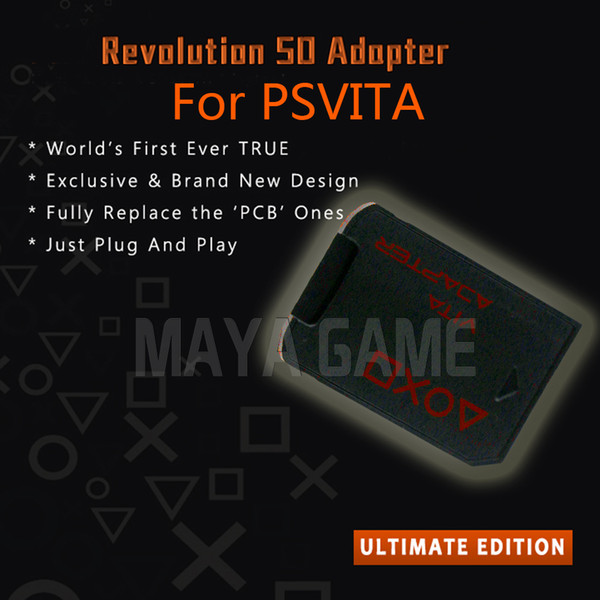 Version 3.0 SD2Vita For ps vita card PSVita Game Card Micro SD Adapter For PS Vita Henkaku Enso 3.60 System 256GB